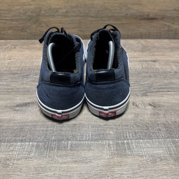 Vans Ward Denim Blue Textile Sneaker Men's Size 11.5 - Picture 3 of 7